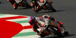 Veda Ega Menghadapi Kesulitan di Lintasan Basah Sirkuit Mugello Moto3 Italia 2026