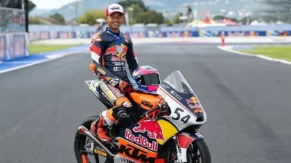 Veda Ega Pratama Melesat Finis Ke-8 dalam Moto3 Catalunya 2026