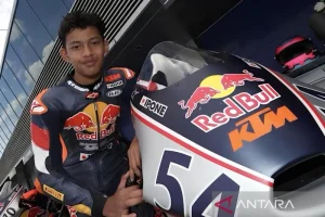 Veda Ega Pratama Stabil di FP Le Mans, Tertinggal 0,635 Detik dari Alvaro Carpe