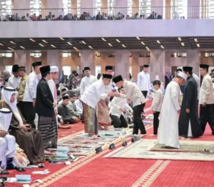Wapres Gibran Rakabuming Raka Salat Iduladha 1447 di Masjid Istiqlal