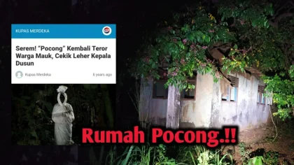 Warga Mauk Tangerang Resah Isu Pocong, Polisi Turun Carikan ke Rumah Kosong