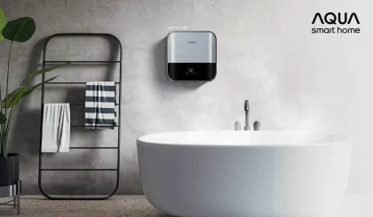 Water Heater Aqua Nova Series Hadirkan Fitur Shockproof dan Waterproof