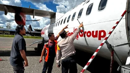 Wings Air Jelaskan Penggunaan Pengikat Kabel pada Mesin Pesawat