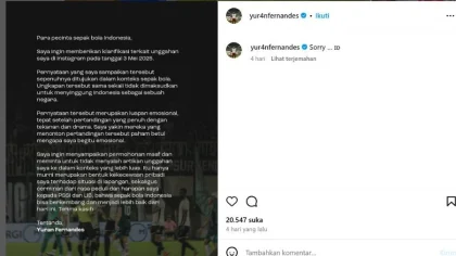 Yuran Fernandes Tertangkap, Apa Penyebabnya?