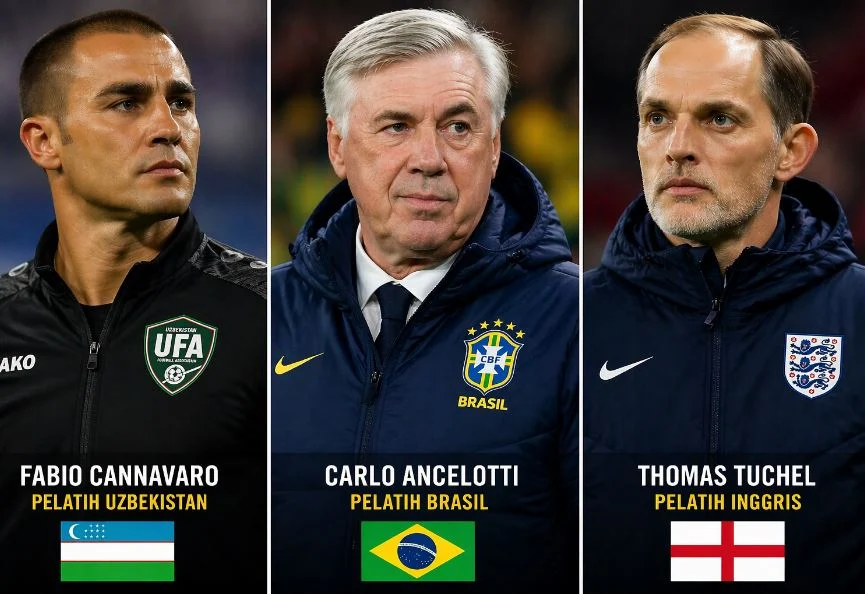 10 Pelatih dengan Gaji Tertinggi di Piala Dunia 2026, Nomor 1 Gak Disangka-sangka