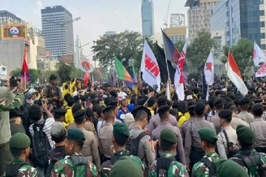 5 Titik Aksi Demo di Jakarta Hari Ini, 4.263 Personel Gabungan Dikerahkan