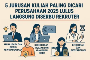 6 Jurusan Kuliah Paling Dicari Perusahaan, Stabil dan Menguntungkan di Pasar Kerja