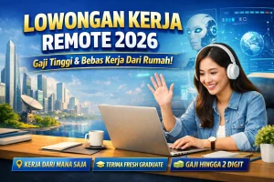 6 Lowongan Kerja Remote dengan Gaji Tinggi hingga Rp8 Juta per Bulan
