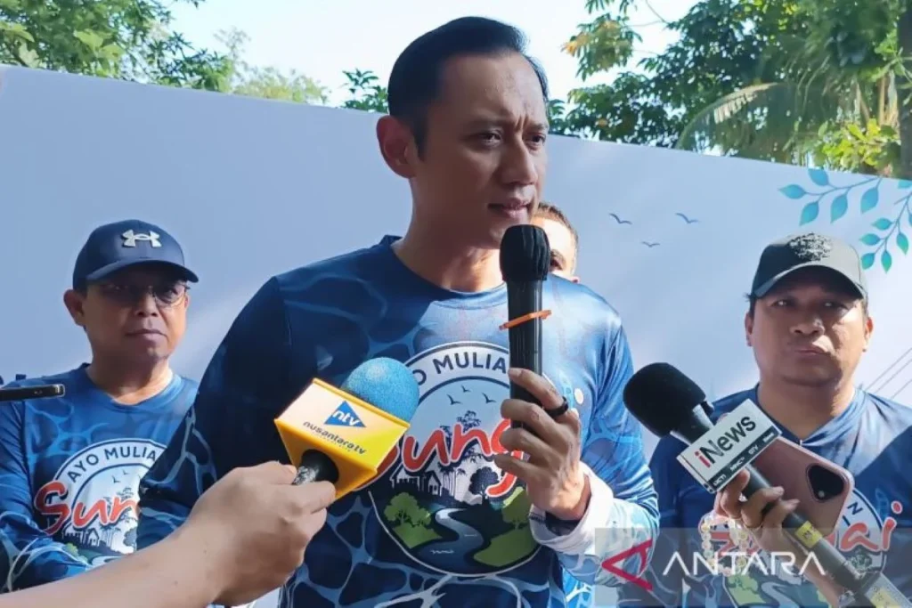 AHY Pimpin Gerakan Ayo Muliakan Sungai, Irwan: Semoga Berdampak Konkret Bagi Lingkungan