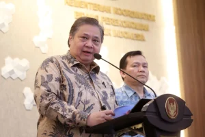 Airlangga Hartarto Dilantik Jadi Ketum Wushu Indonesia, Bidik Pertahankan Emas Asian Games 2026