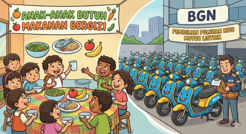 Anggota DPR Minta Motor Listrik BGN Tidak Menambah Beban Guru Honorer