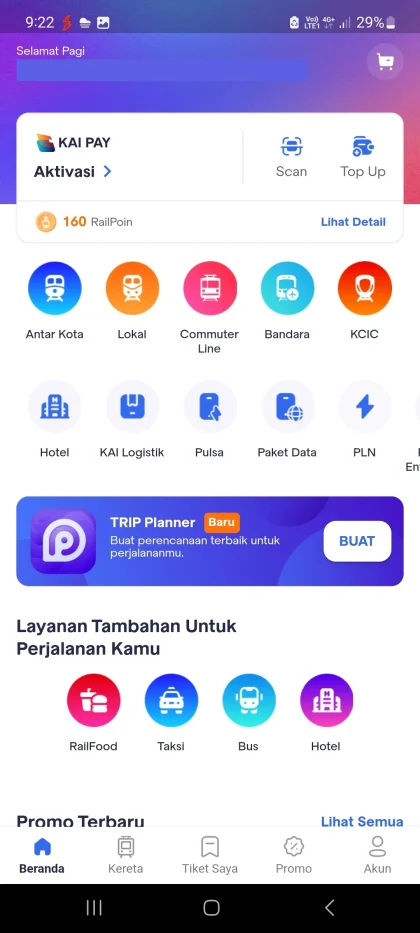 Aplikasi Access by KAI Layani 29,8 Juta Pelanggan Kereta