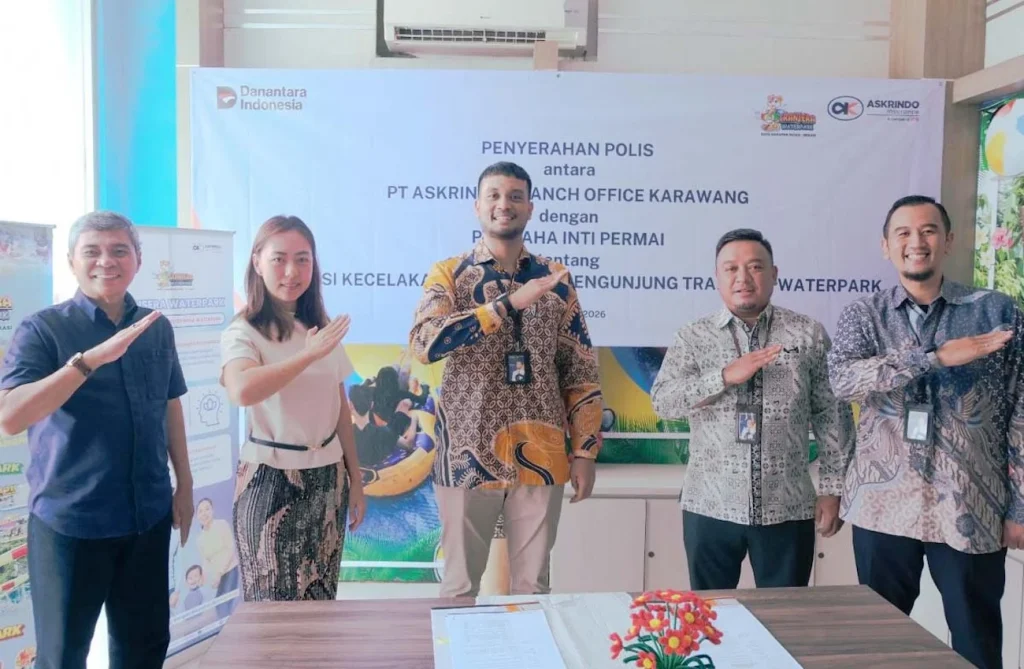 Askrindo Hadirkan Perlindungan Risiko bagi Pengunjung di Transera Waterpark
