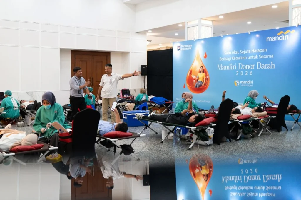 Bank Mandiri Sukses Gelar Donor Darah, Rangkul 4.850 Pendonor di Seluruh RI