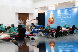 Bank Mandiri Sukses Gelar Donor Darah, Rangkul 4.850 Pendonor di Seluruh RI