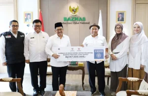 Baznas Jabar Salurkan Bantuan Kurban dan Sedekah untuk Masyarakat Palestina