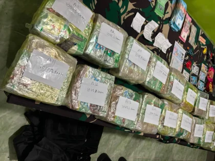 Bea Cukai dan TNI Gagalkan Penyelundupan 21,47 Kg Sabu-Sabu di Perbatasan RI-Malaysia