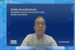 Beasiswa Program Doktor untuk Dosen 2026 Dibuka, Tanggung Biaya Kuliah hingga Riset