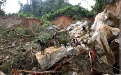 Bencana Tambang Ilegal di Cina, 5 Orang Tewas