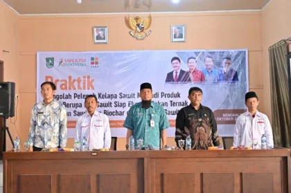 BPDP dan Aspekpir Luncurkan Ekspor Perdana 28 Ton Lidi Sawit ke Tiongkok