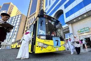 Bus Shalawat Tetap Layani Jemaah Haji di Makkah hingga 21 Juni 2026