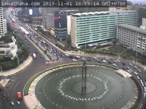 CCTV Bundaran HI Mati Saat Demo, Pemprov Mengklarifikasi