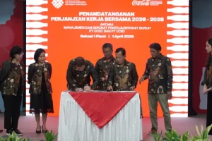 Coca-Cola Europacific Partners Indonesia dan Serikat Pekerja Sepakati PKB 2026-2028