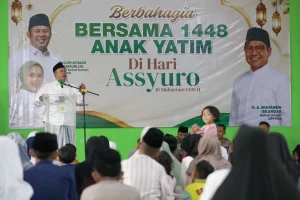 Cucun Santuni 1.448 Anak Yatim dan Resmikan Rutilahu di Bandung