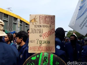 Demonstrasi Mahasiswa di Jakarta: 4 Titik Demonstrasi Digelar Hari Ini