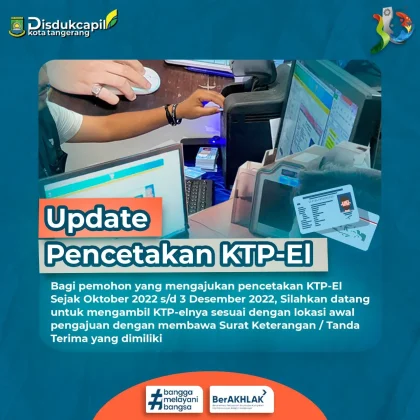 Disdukcapil Bekasi Cetak Ulang 500 Keping KTP-elektronik dalam Sehari