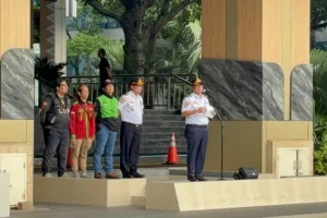 Dishub DKI Apel Bareng Ojol di Balai Kota Bahas Parkir-Penertiban Humanis