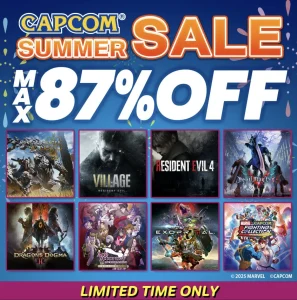 Diskon Besar-besaran Game Capcom, Patch Terbaru Mobile Legends!