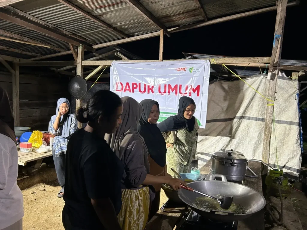 Dompet Dhuafa Dirikan Dapur Umum dan Pos Hangat untuk Ratusan Penyintas Gempa Sigi