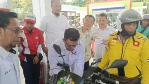 Driver Ojol Kendari Apresiasi Program BBM Gratis Perindo Sultra