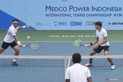 Duet Komang dan Mika Menjuarai Turnamen Tenis Internasional di Sukoharjo