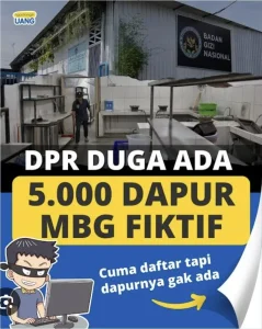 Dugaan Penyimpangan Program MBG di Sulsel Setelah Mantan Bos BGN Dibui