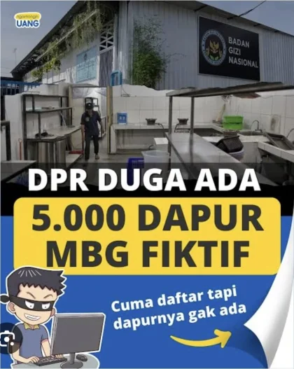 Dugaan Penyimpangan Program MBG di Sulsel Setelah Mantan Bos BGN Dibui