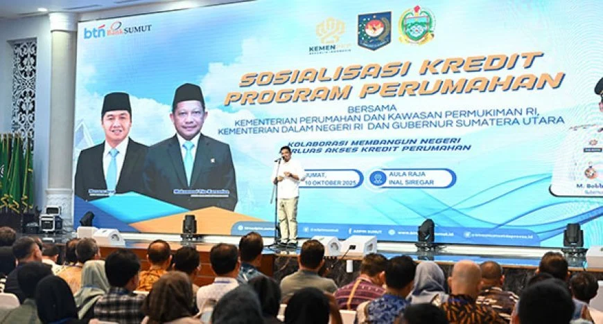 Dukung Program 3 Juta Rumah, Bobby Nasution Minta OJK Perkuat Sinergi di Sumut