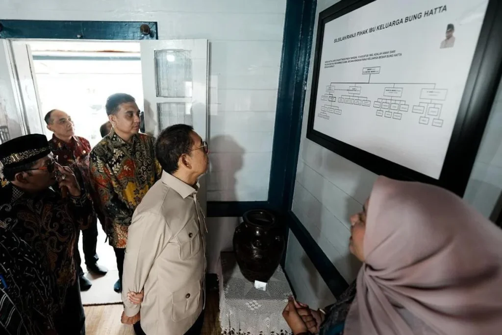Fadli Zon Kunjungi Rumah Kelahiran Bung Hatta untuk Menapaktilasi Jiwa Ekonomi Kerakyatan