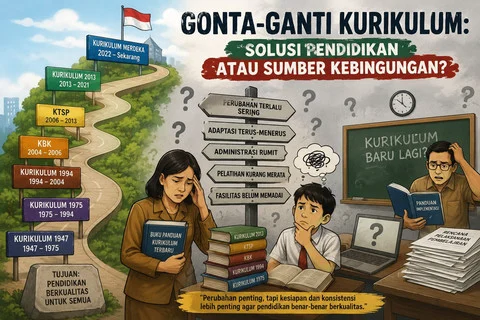 Gonta-ganti Kurikulum: Solusi Pendidikan atau Sumber Kebingungan?