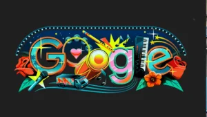 Google Rayakan Hari Musik Dunia dengan Doodle Dangdut di Beranda Halaman Depan LPP RRI