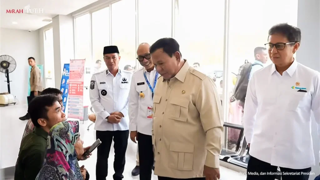 Gubernur Lampung Dampingi Presiden Resmikan RS KH M Tohir Di Kabupaten Pesisir Barat