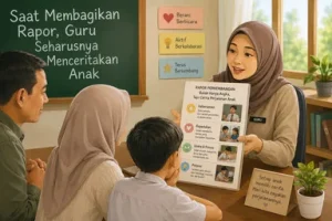 Guru Seharusnya Menceritakan Anak Ketika Membagikan Rapor