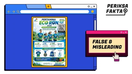 Hoaks Pendaftaran Pertamina Eco Run 2026, Perlu Berhati-hati!