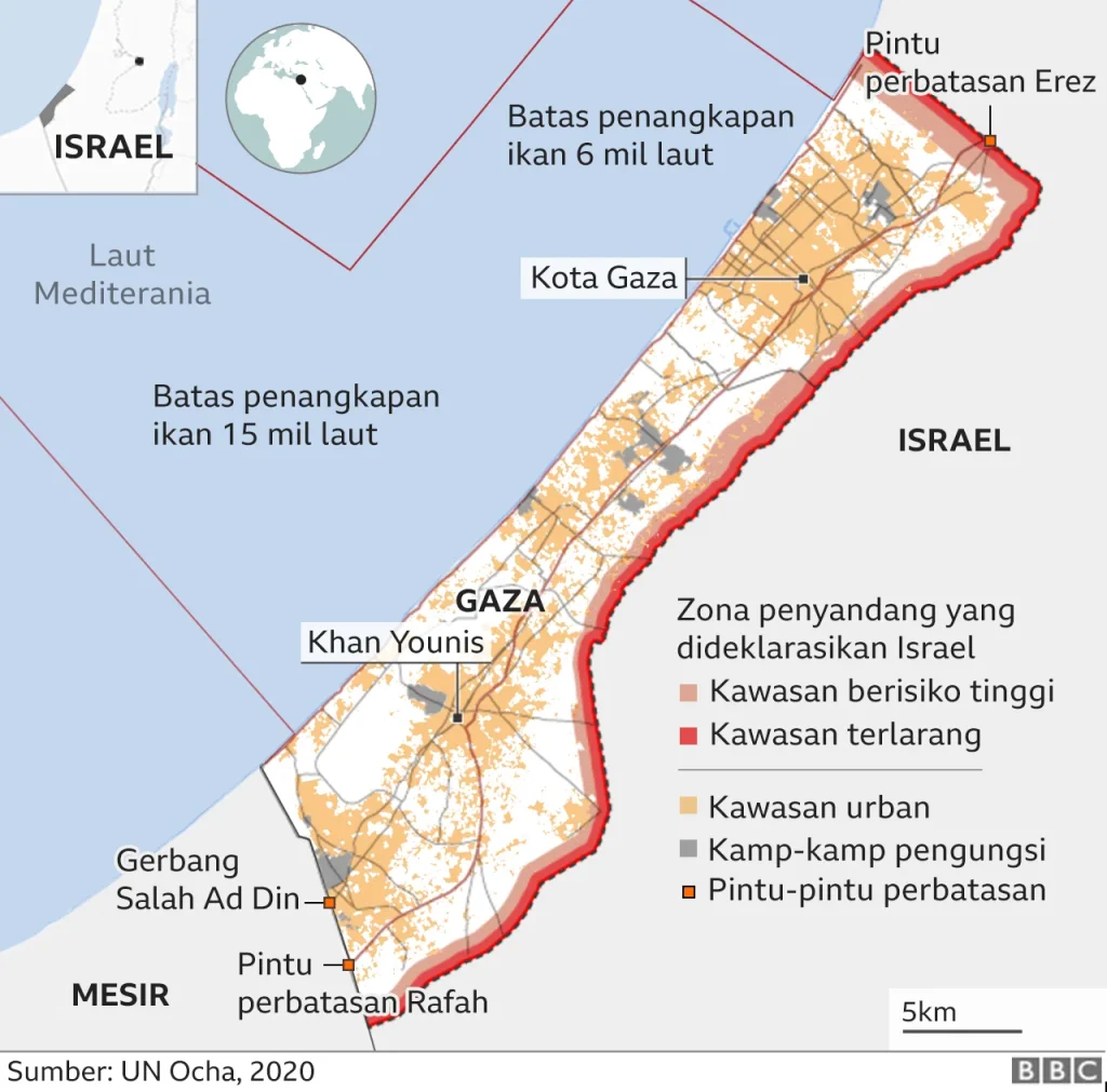 Indonesia Kecam Rencana Israel Perluas Penguasaan 70 Persen di Jalur Gaza