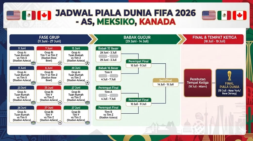 Jejak Dua Kali Finalis Dunia, Ceko Bidik Kejutan Baru di Piala Dunia 2026