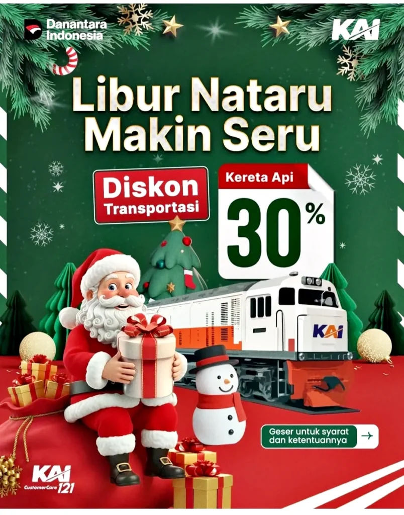 KAI Beri Diskon Tiket Ekonomi 30 Persen selama Libur Sekolah