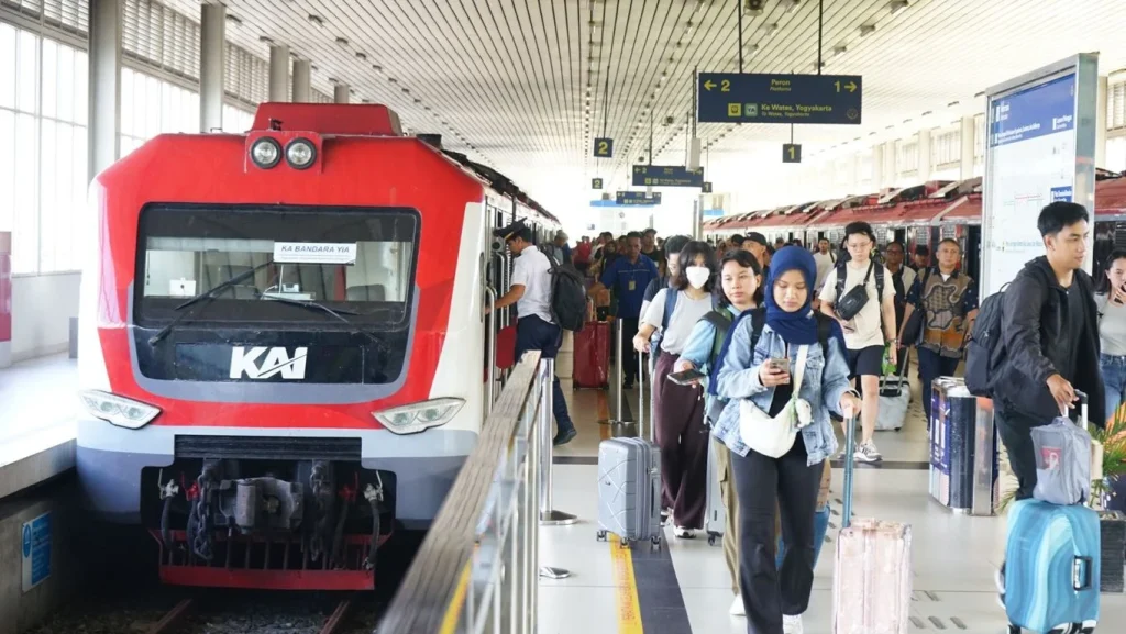 KAI Group Melayani 6,2 Juta Penumpang Kereta Bandara