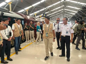 KAI Sumbar Sambut 250 Delegasi Dunia di Stasiun BIM