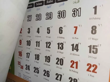 Kalender Jawa Bulan Juli 2026: Weton dan Pasaran yang Tepat